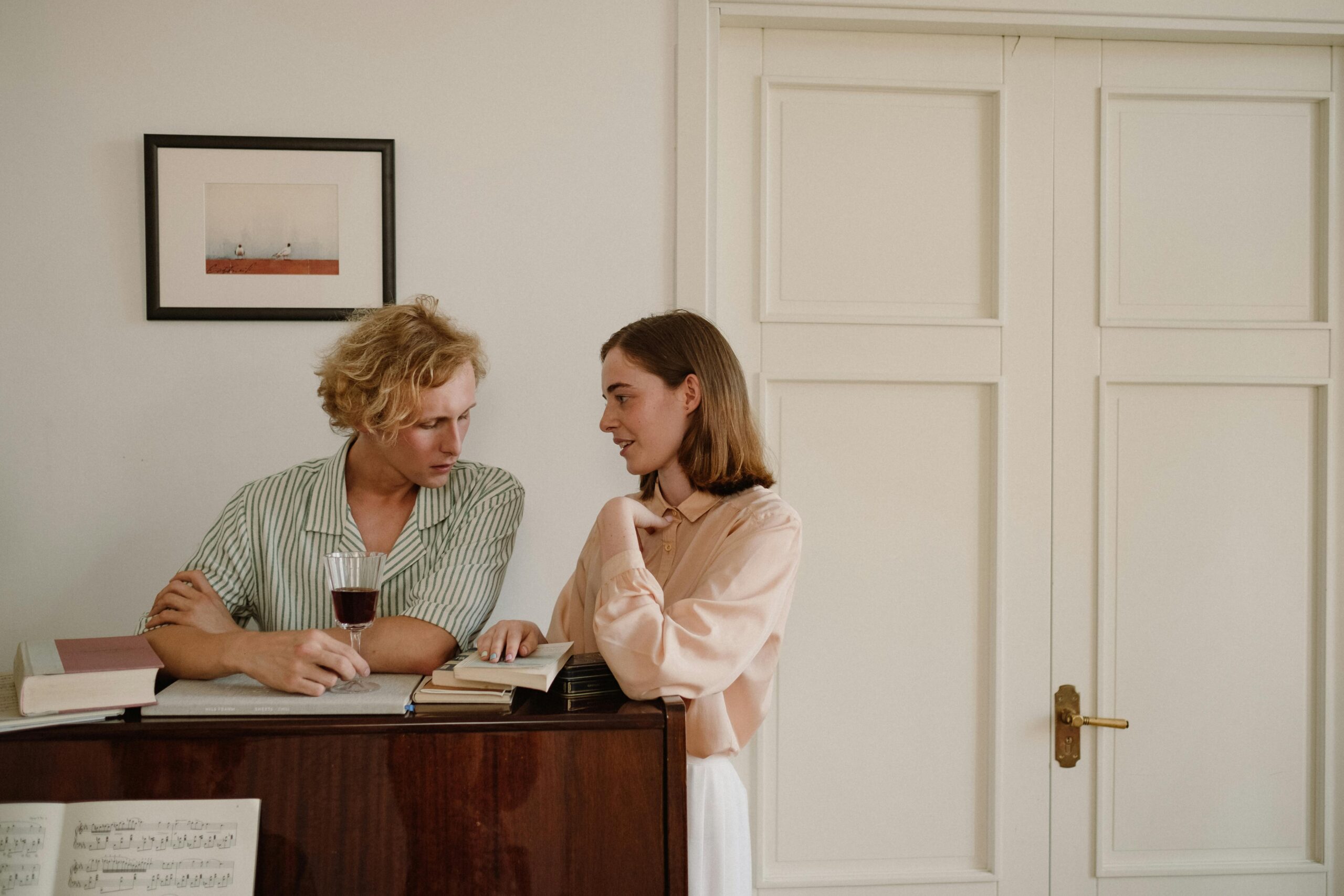 Couple in therapy learning healthier emotional communication in Rockville MD
